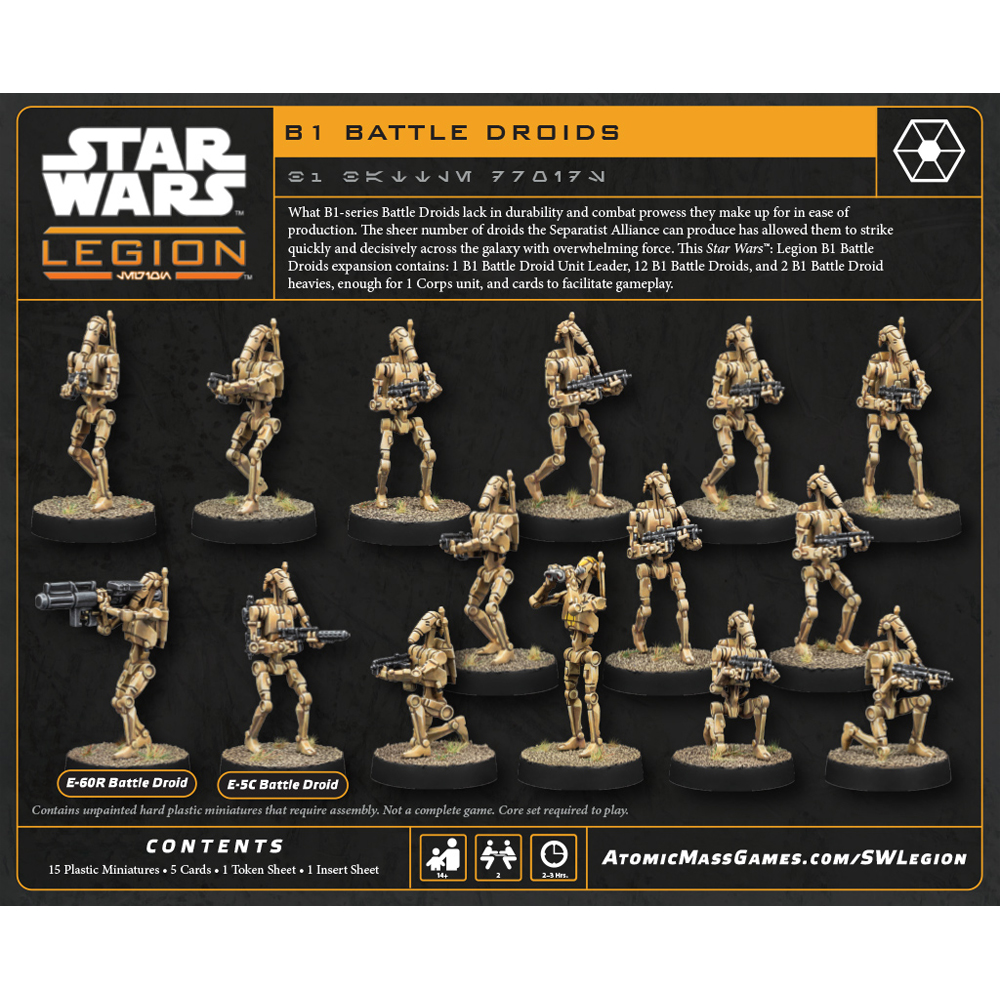 Star Wars: Legion - B1 Battle Droids