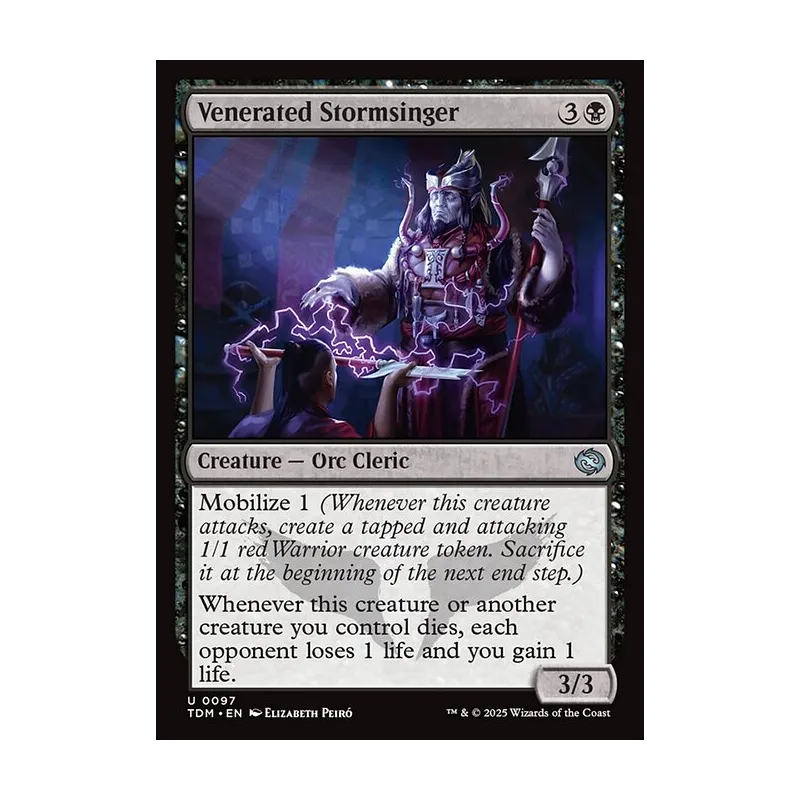 Venerated Stormsinger - Tarkir: Dragonstorm (Near Mint)