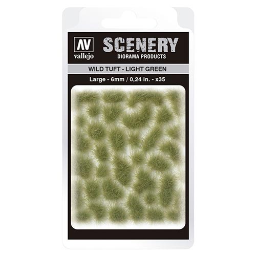 Scenery: Large Wild Tuft - Light Green