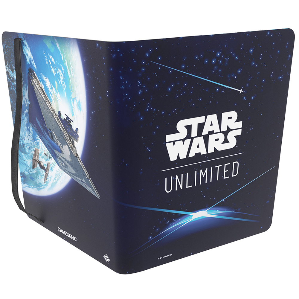 Star Wars Unlimited Casual Album 18-Pocket: Card Back Blue