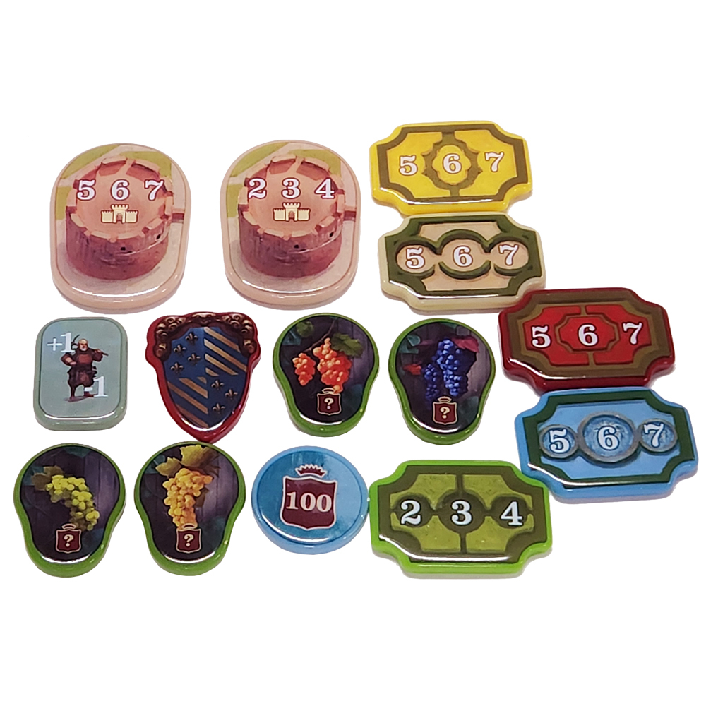 Castles of Burgundy: Special Edition - Acrylic Tiles Pack