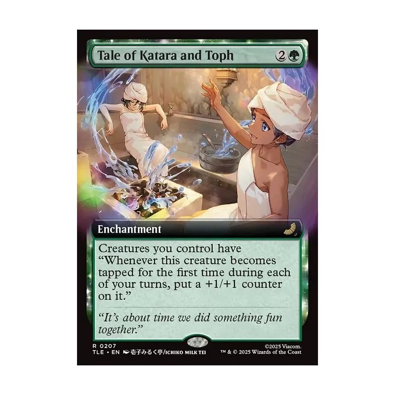 Tale of Katara and Toph (Extended Art) - Avatar: The Last Airbender Eternal (Near Mint)