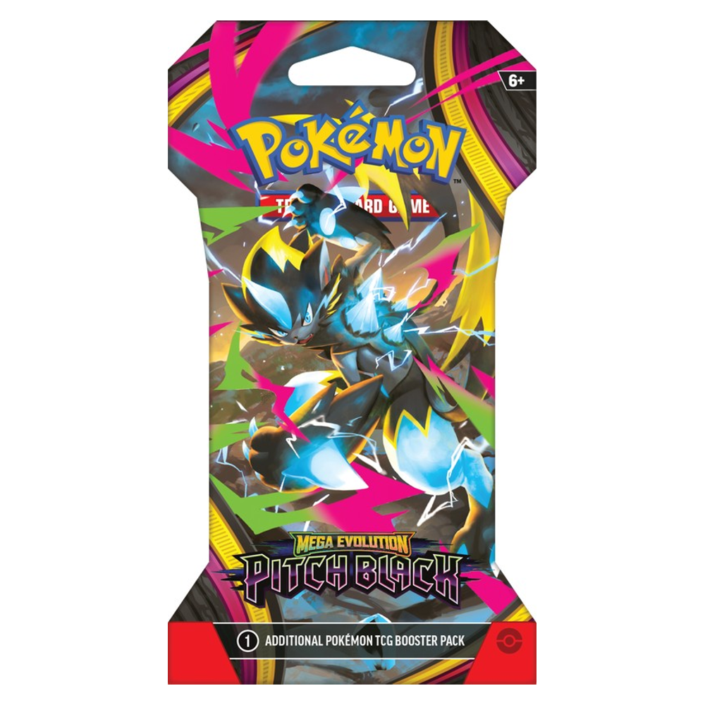 Pokemon TCG: Pitch Black - Sleeved Booster Pack (New Arrival)