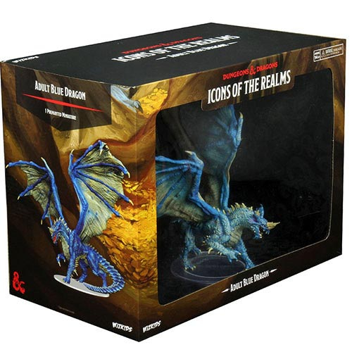 D&D Premium Painted Figure: Adult Blue Dragon
