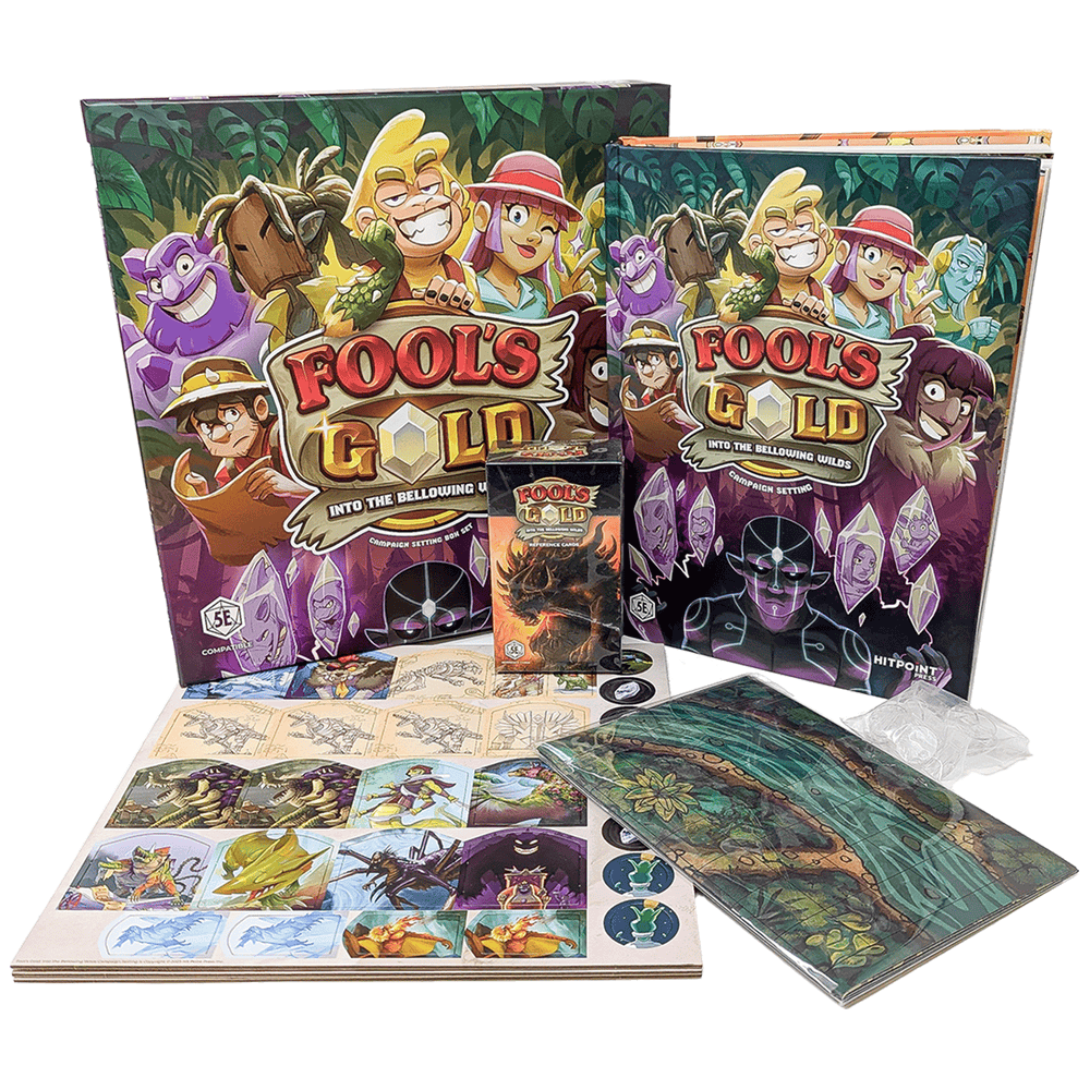 Fool's Gold: Into the Bellowing Wilds - Campaign Box Set (D&D 5E Compatible) (Preorder)