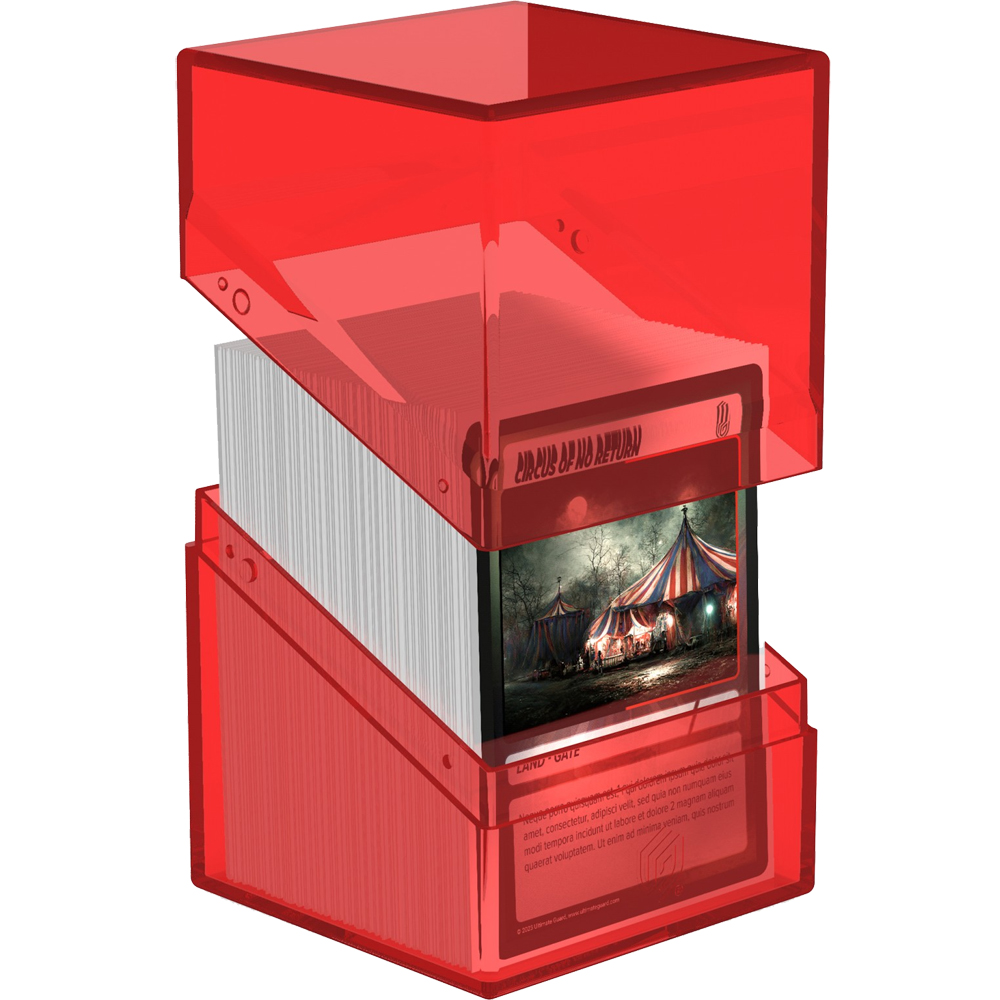Deck Case: Boulder 100+ Clear Ruby