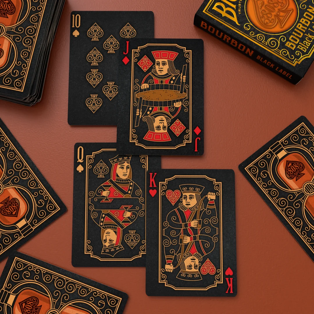 Bicycle Playing Cards: Bourbon Black Label (Preorder)