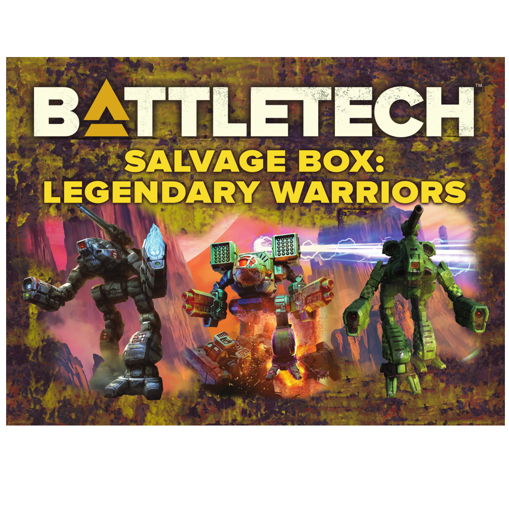 BattleTech: Salvage Blind Box Display - Legendary Warriors