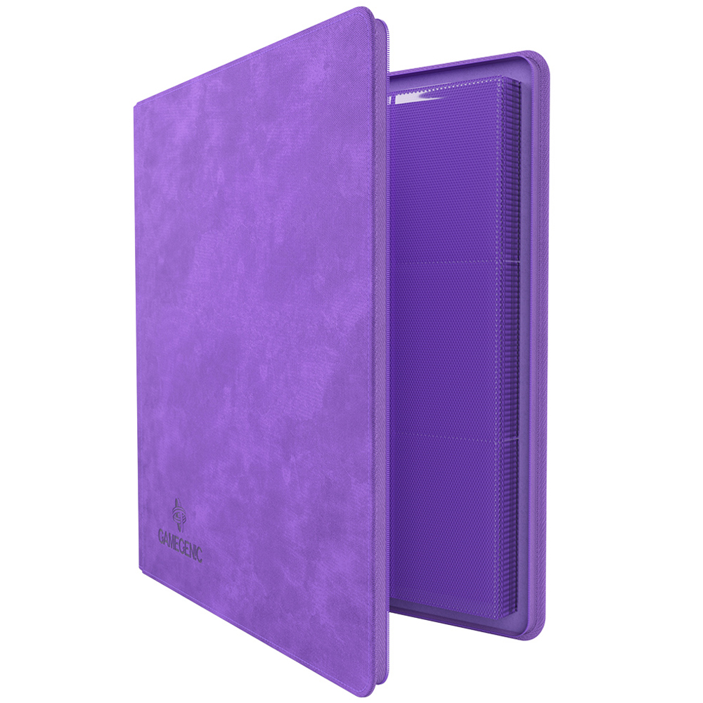 24-Pocket Zip-Up Album: Purple