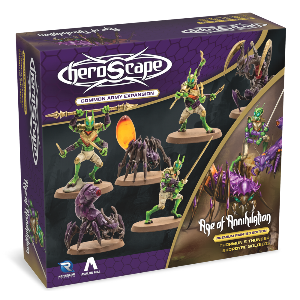 Heroscape: Age of Annihilation - Skordyre Soldiers Army Expansion (Pre-Painted) (Preorder)