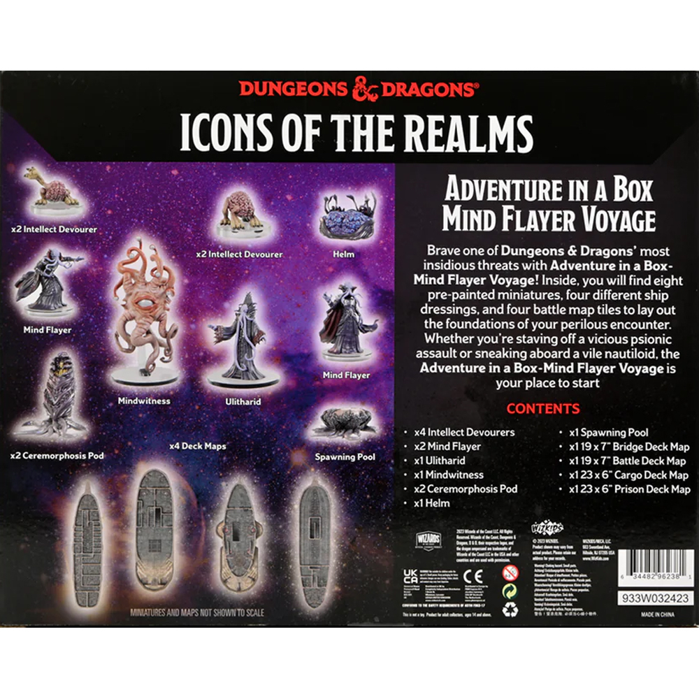 D&D Icons of the Realm: Adventure in a Box - Mind Flayer Voyage