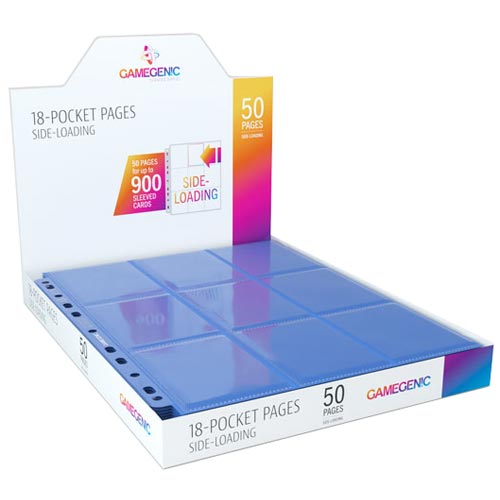 Sideloading 18-Pocket Pages: Blue (50)
