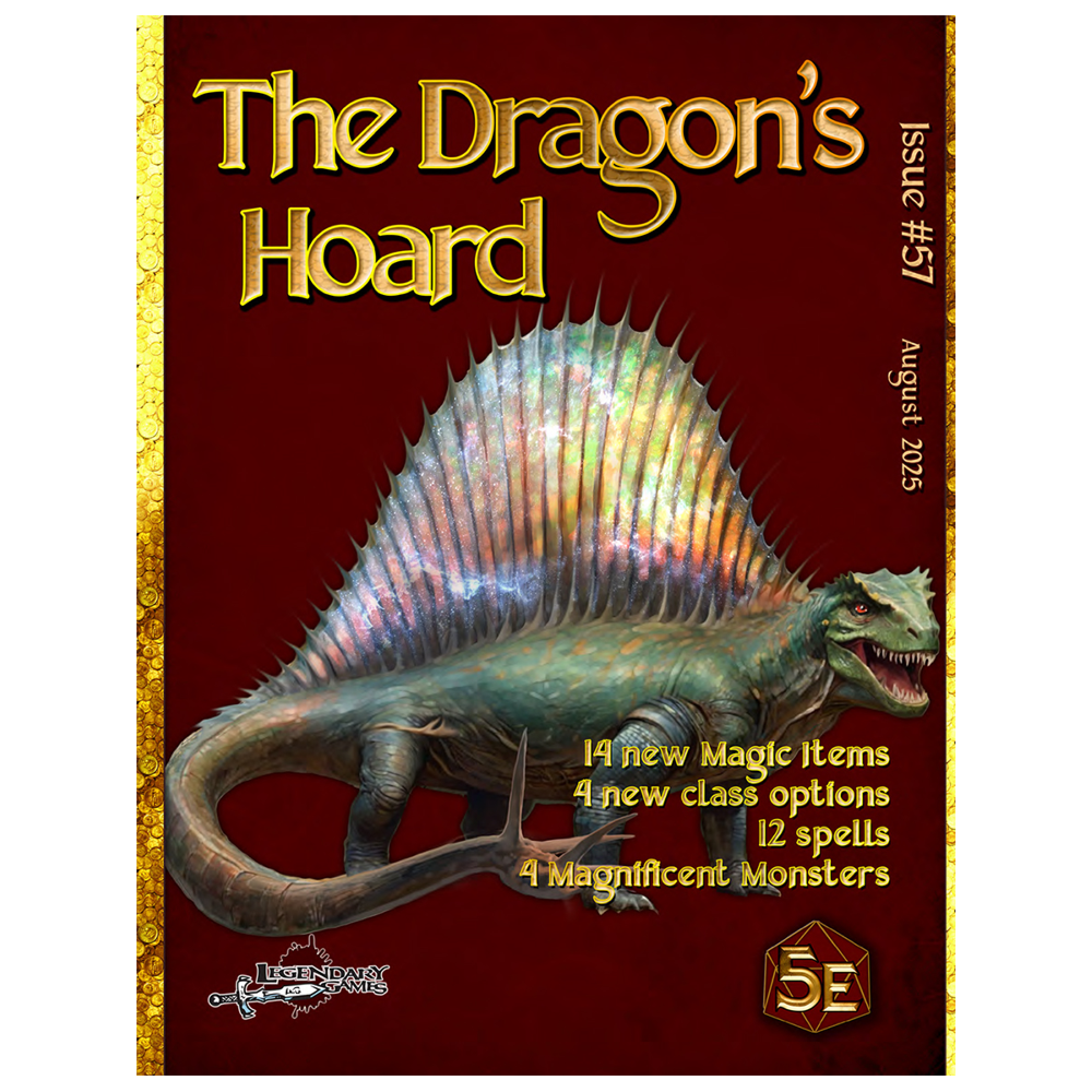 The Dragon's Hoard #57 (D&D 5E Compatible) (Preorder)