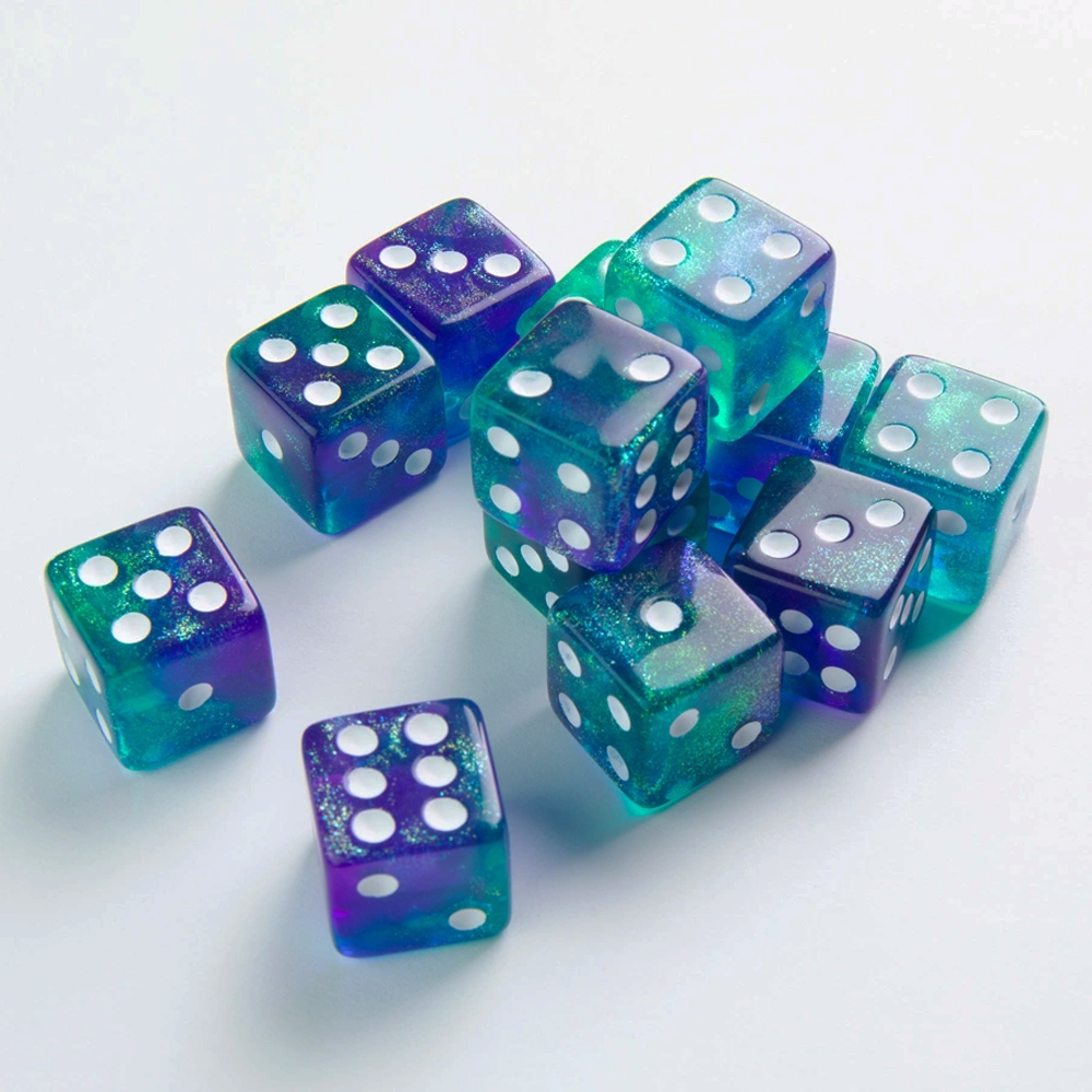 Galaxy Series 16mm d6 Set: Neptune (12) (Clearance)