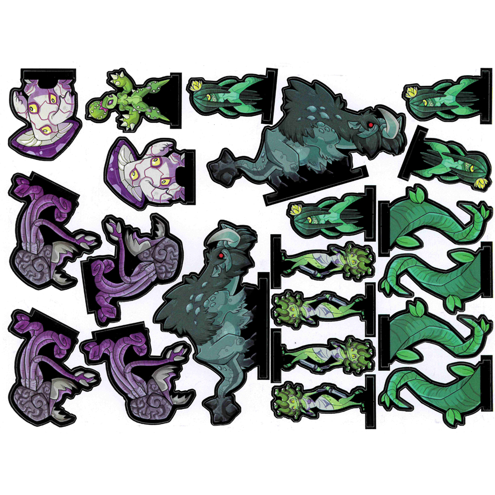 GTG 2D Minis: Lair Lurkers 1 Set