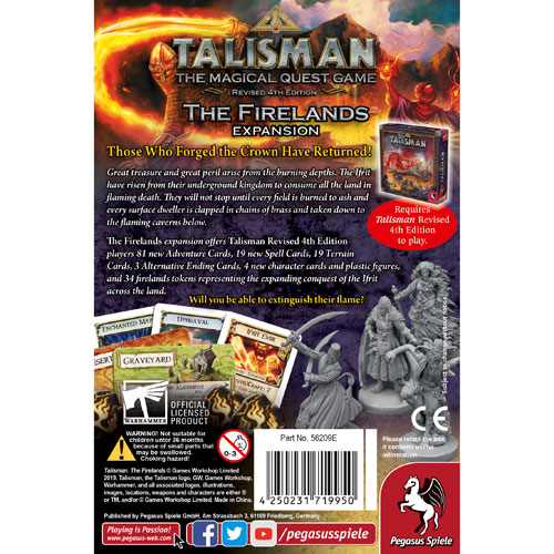 Talisman (Revised 4th Ed): The Firelands Expansion