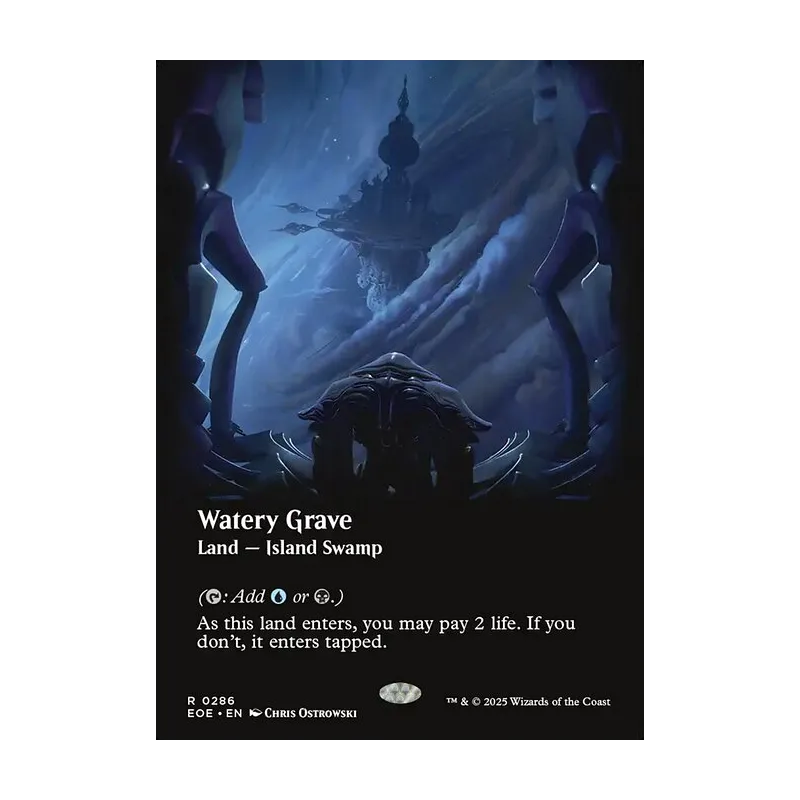 Watery Grave (Borderless) - Edge of Eternities (Near Mint)