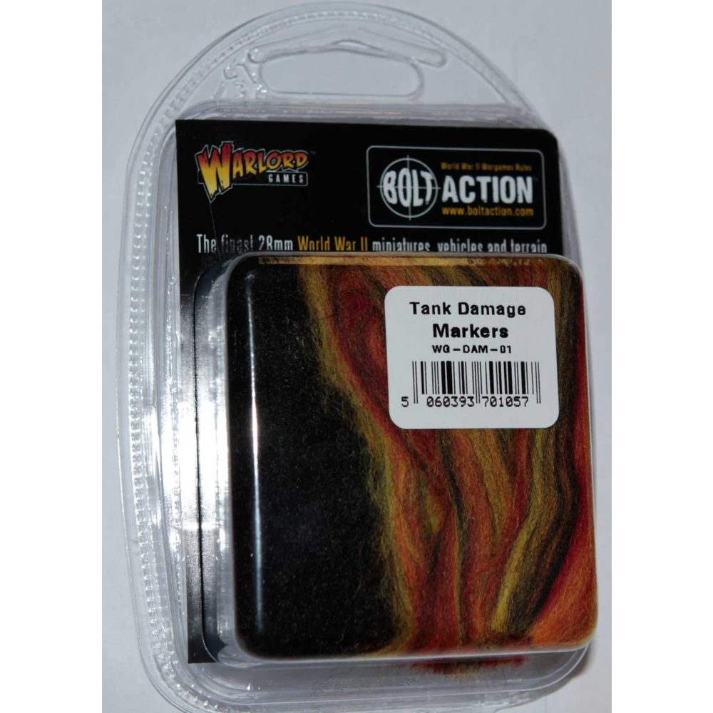 Bolt Action 3E: Tank Damage Markers