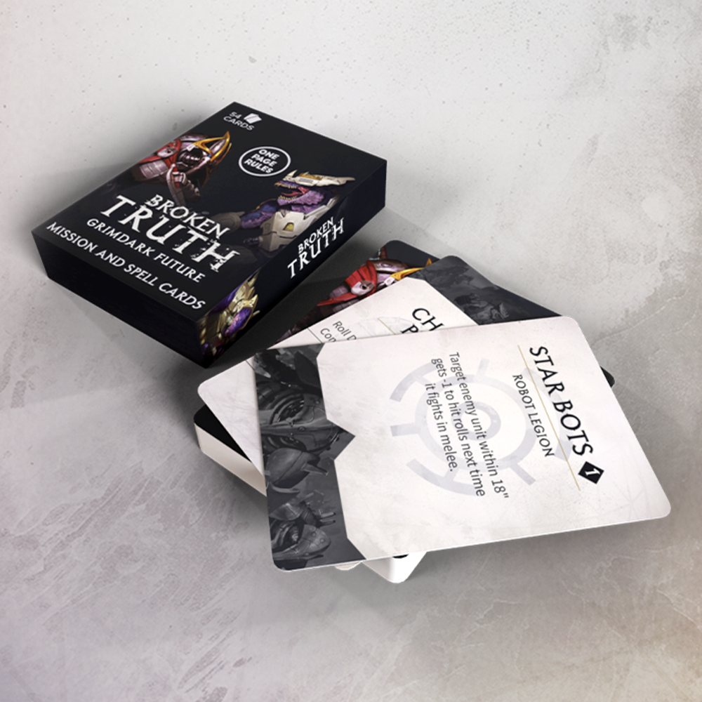 Grimdark Future: Mission & Spell Cards (New Arrival)