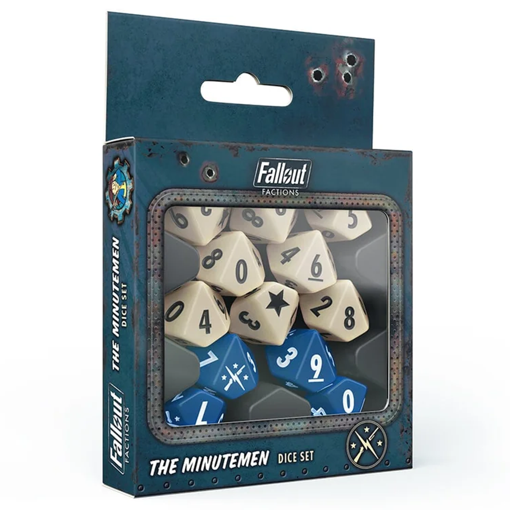Fallout Factions: Dice Set - The Minutemen (Preorder)