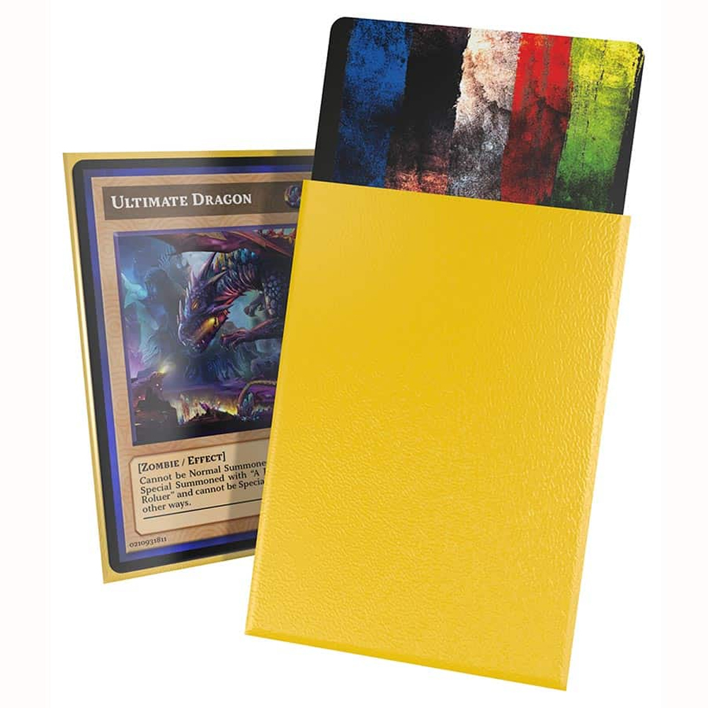Cortex Japanese Size Sleeves: Matte Yellow (60)