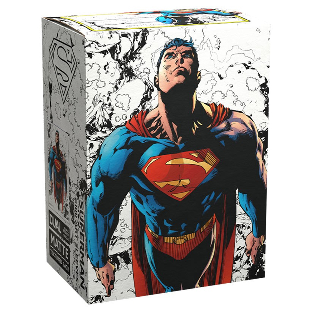 Dragon Shield Sleeves: Matte Dual - Superman (Full Color) (100) (Last Chance)