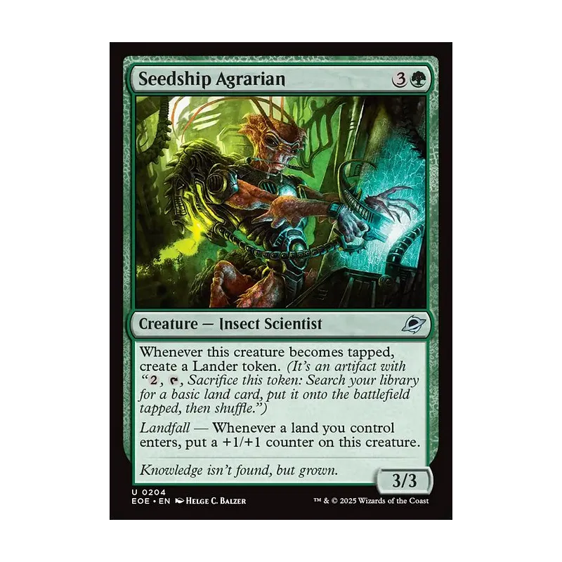 Seedship Agrarian - Edge of Eternities (Near Mint)