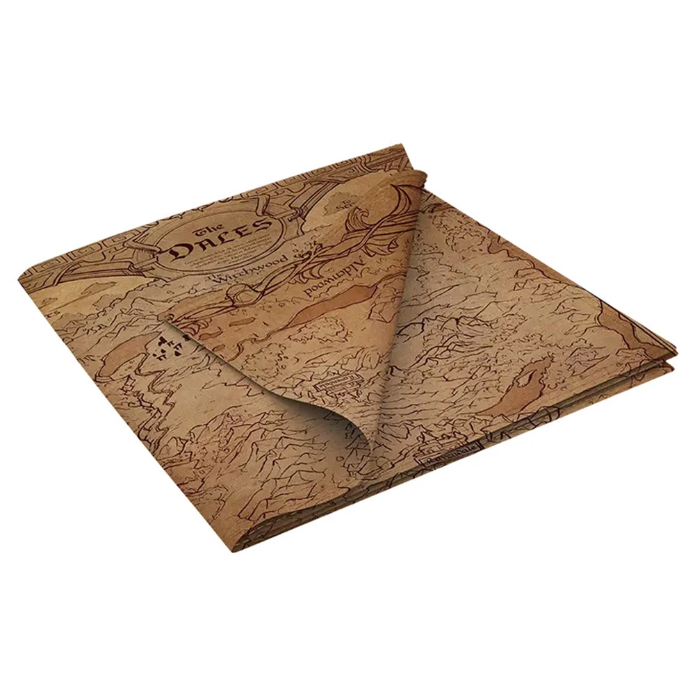 Legend in the Mist RPG: Cloth Map of the Dales (New Arrival)