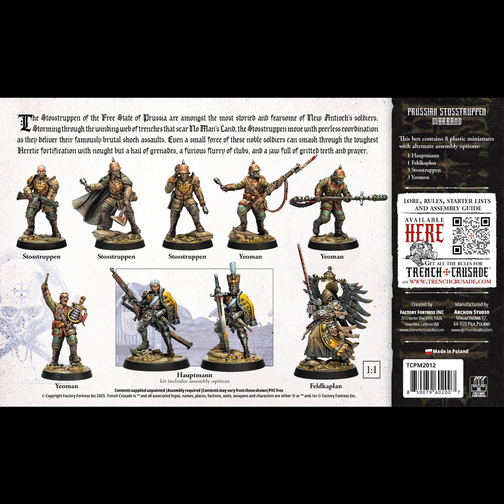 Trench Crusade: Prussian Stosstruppen Warband