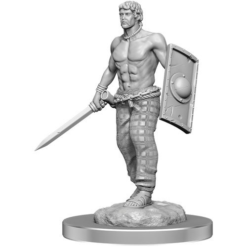 Wizkids Deep Cuts Unpainted Minis: W17 Brigante Celts