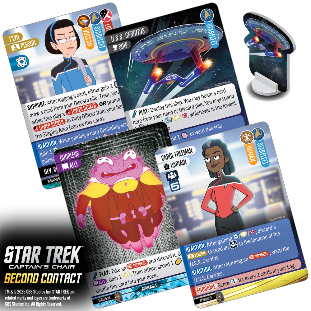 Star Trek: Captain's Chair - Second Contact Expansion (Preorder)