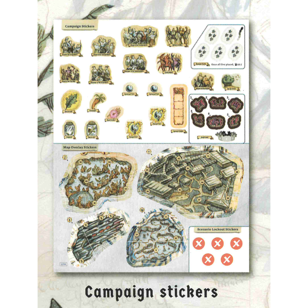 Frosthaven: Removable Stickers