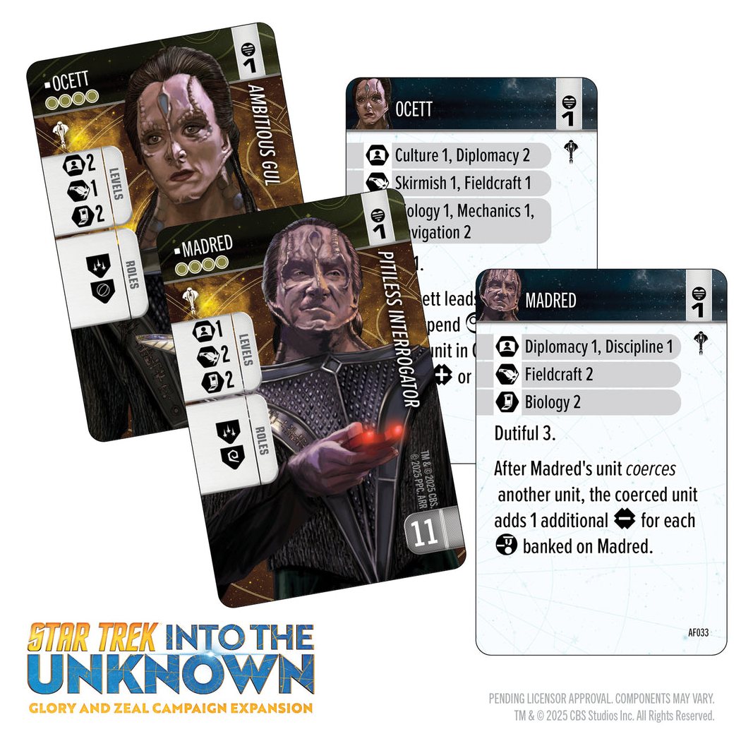 Star Trek: Into the Unknown - Glory & Zeal Campaign Expansion (Preorder)
