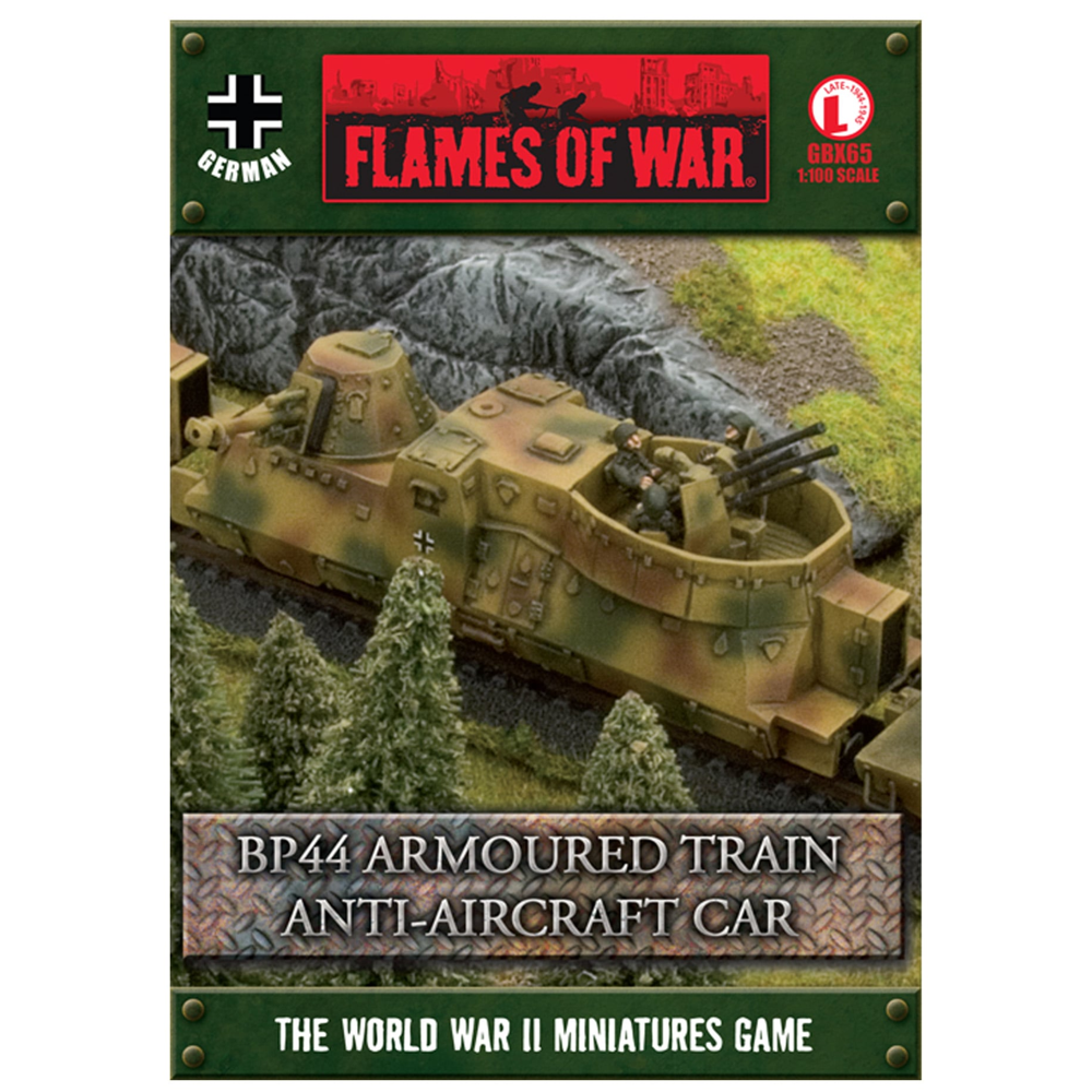 Flames of War WW2: German - BP44 Armoured Train Anti-Aircraft Car
