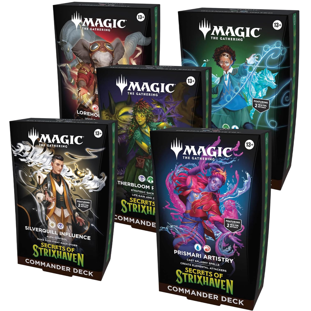 MTG: Secrets of Strixhaven - Commander Deck Set (5)