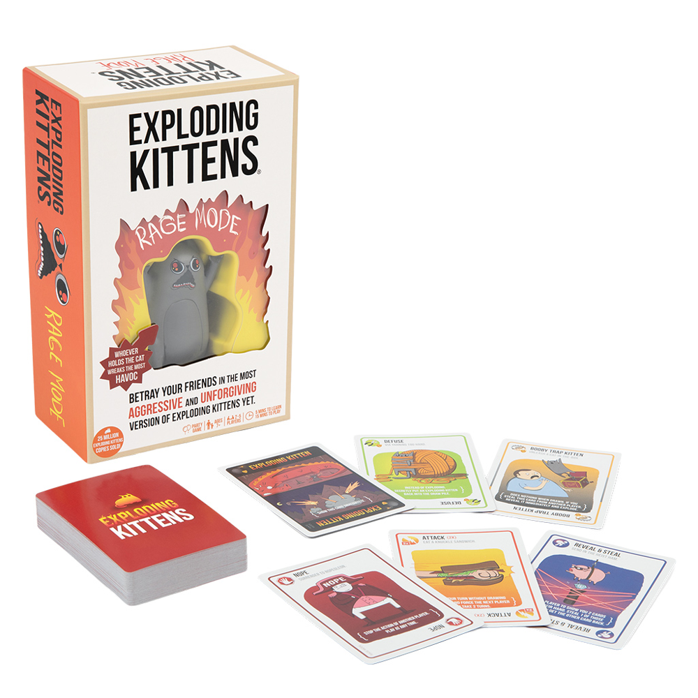 Exploding Kittens: Rage Mode (New Arrival)