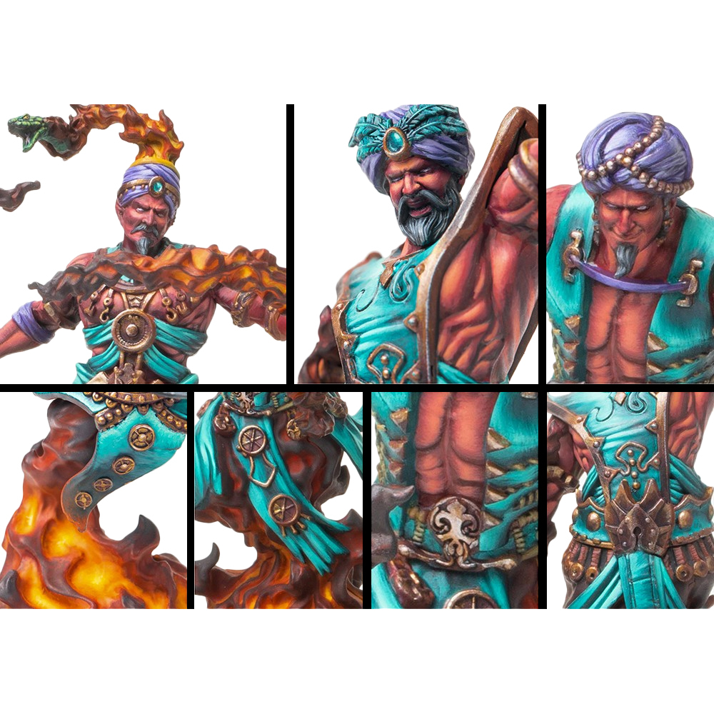 Conquest: Sorcerer Kings - Efreet Flamecasters (Dual Kit)