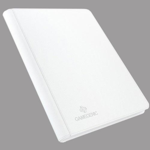 18-Pocket Zip-Up Album: White