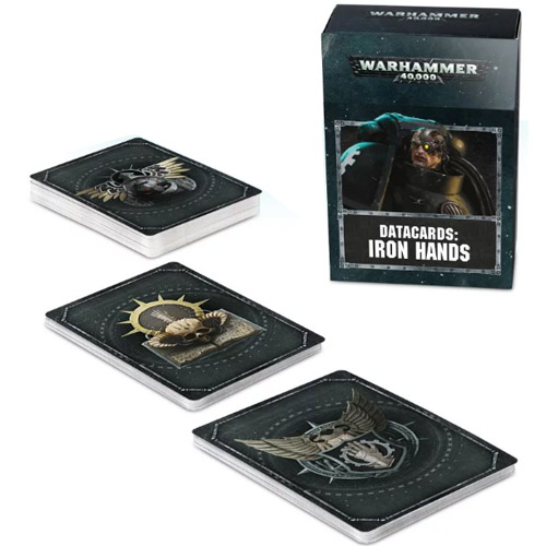 Warhammer 40K: Datacards - Iron Hands (Last Chance)