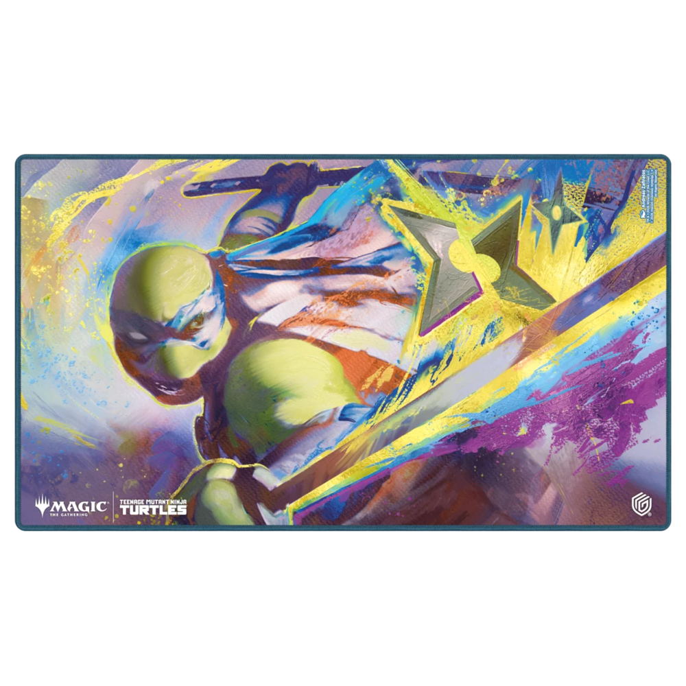 MTG Playmat TMNT: Leonardo's Technique