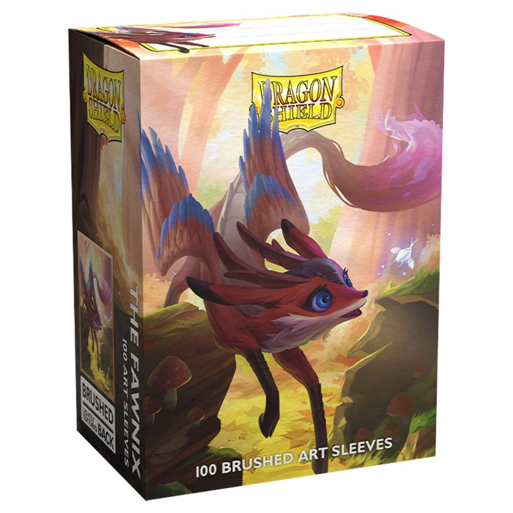 Dragon Shield Sleeves: Brushed - The Fawnix (100)