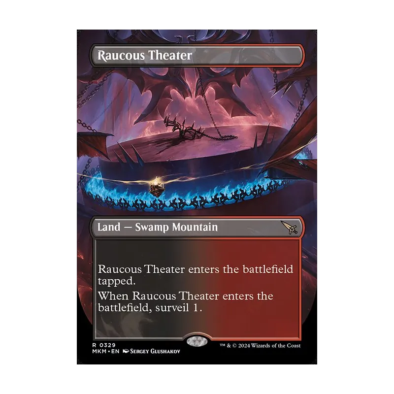 Raucous Theater (Borderless) - Murders at Karlov Manor (Near Mint)