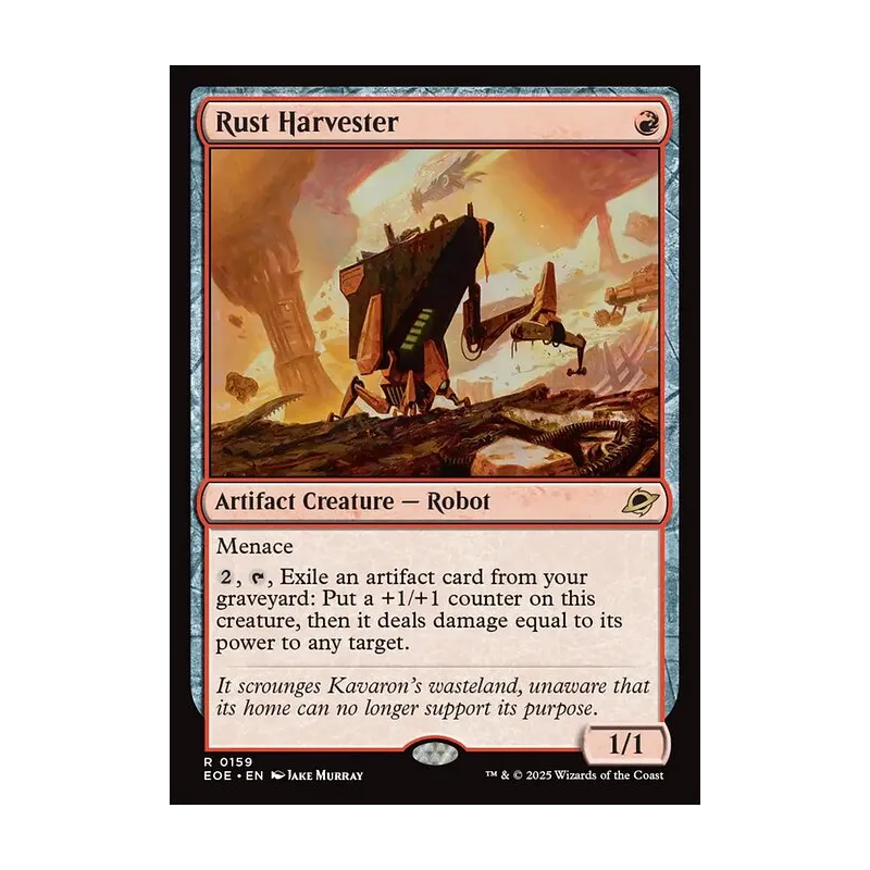 Rust Harvester - Edge of Eternities (Near Mint)