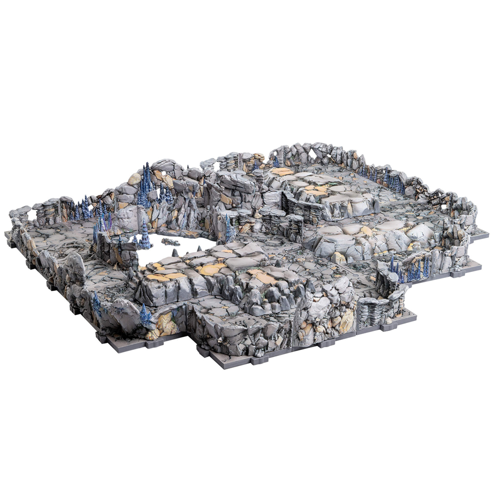 Dungeons & Lasers PrismaCast Pre-Painted: Rocky Caves