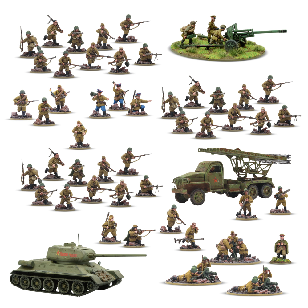 Bolt Action 3E: Forward to Berlin! Soviet Army 1943-45 Starter Army