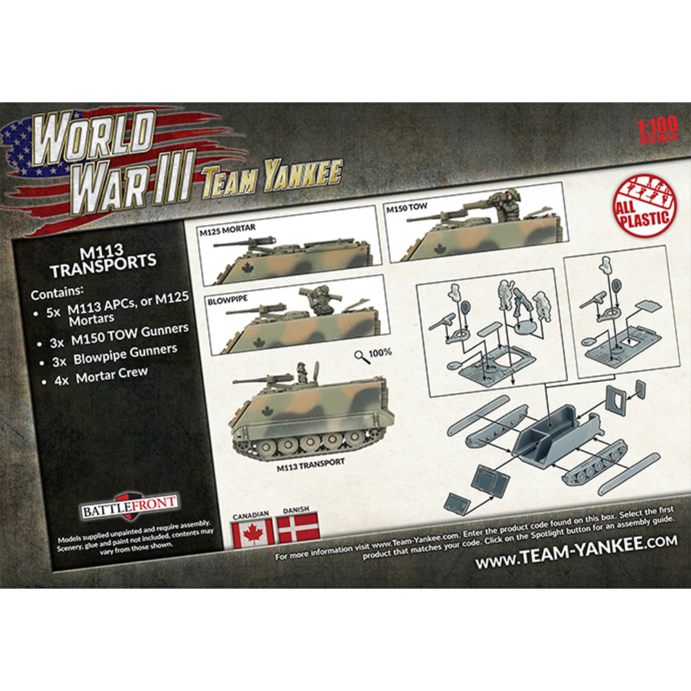 WWIII Team Yankee: NATO - M113 Transports