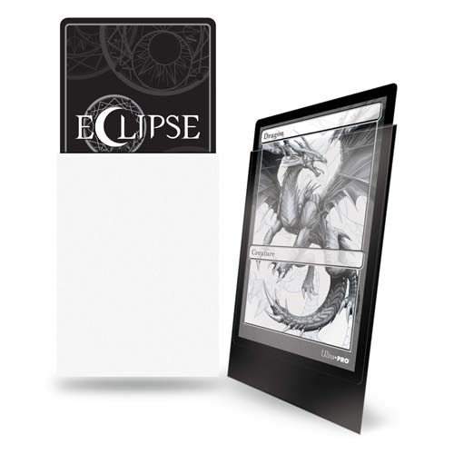 Deck Protector Sleeves: Eclipse Matte - Arctic White (100)