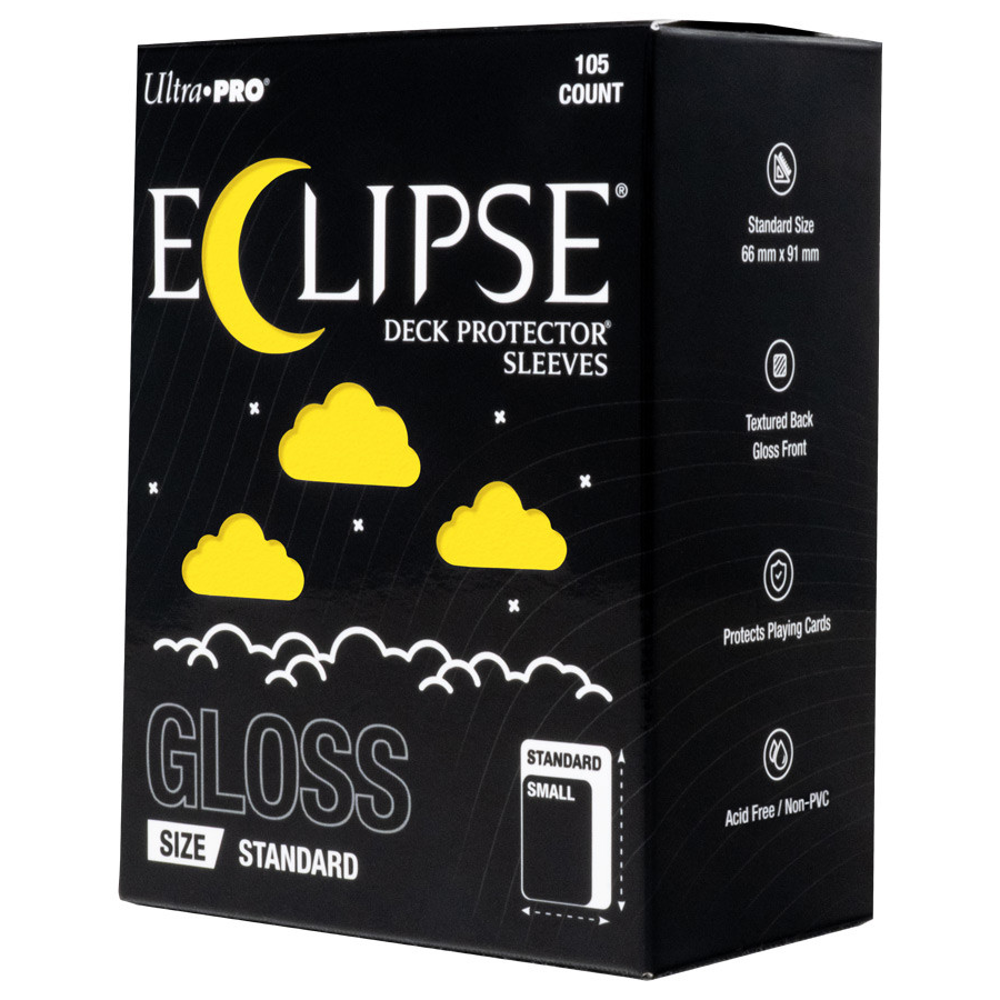 Deck Protector Sleeves: Eclipse Gloss - Lemon Yellow (105) (New Arrival)