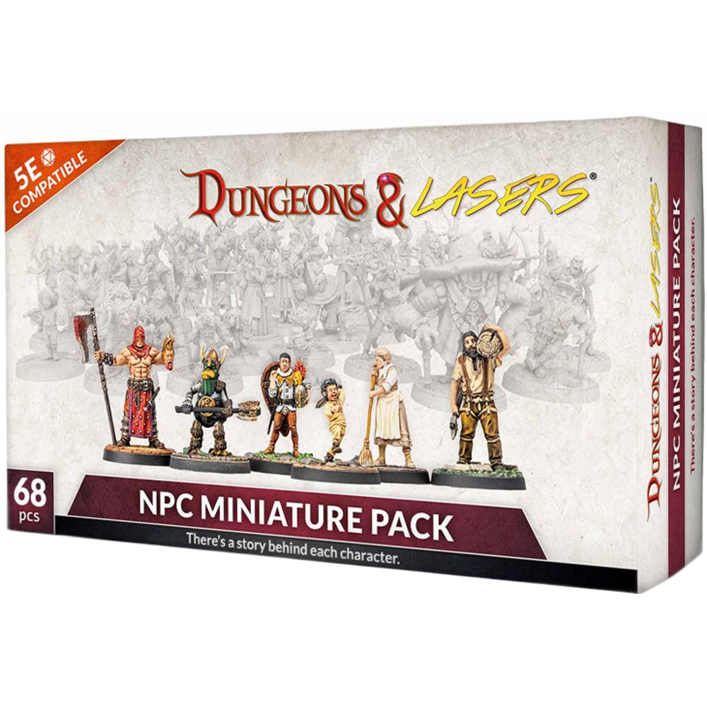 Dungeons & Lasers: NPC Miniatures Pack