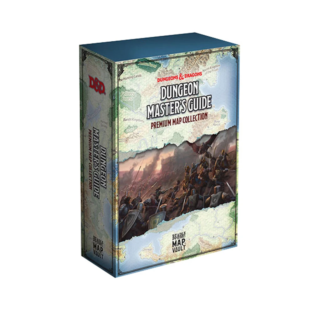 D&D 5E: Dungeon Master's Guide- Premium Map Collection (New Arrival)